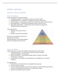 Samenvatting Gedrag in organisaties - Mens en Organisatie