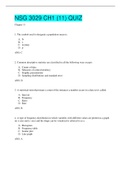 NSG 3029 CH1 (11) QUIZ