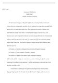 Assessment Modification Task 2.docx  KBT2 Task 1  Assessment Modification  KBT2 Task 1  Western Governors University  The instructional setting is an 8th grade English class consisting of thirty students with various ethnicities, backgrounds, and ability 