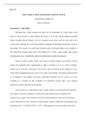 Labor Union FINAL  1.docx  HRM 330  Labor Unions: Critical Advancements Needed for Survival  Labor Relations HRM 330  DeVry University  Introduction- Tasha Miller  Picketing lines, catchy sayings, and strikes are all components of a labor union in the thi