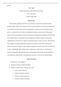 Team Draft.docx  LAS432  Team Alpha  Renewable Resources-The Solar Power Energy  Devry University LAS432-Team Draft   Abstract (Liz)  Several myths regarding Solar Power as an alternative energy source permeate today s political climate. Some of the myths