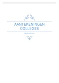 College aantekeningen Openbaar Bestuur (PUB4022) 