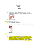 Pathophysiology – Exam 2 Study Guide Fall 2020 Module 4