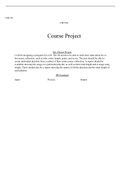 wk2 Project.docx    CIS170  CIS170c  Course Project  My Chosen Project  I will be designing a program for a DJ. The DJ needs to be able to enter their data about his or her music collection, such as title, artist, length, genre, and so on. The user should