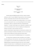 Week 6 You Decide.docx  HSM541  Week 6: You Decide  Keller Graduate School of Management  Health Service Systems - 60106: HSM541  Particular strategies that Middlefield hospital could  follow to enhance its financial performance, would be, for starters, M