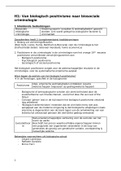 Samenvatting hoofdstuk 1 biologische positivisme naar biosociale criminologie