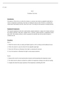 CT262  Lab3.docx  CT-262  Lab 3  Grantham University  Introduction:  The purpose of this lab was to utilize the Arduino to construct and control an adaptable night light as well as a temperature monitoring circuit that was displayed using an LED. The lab 