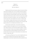 AR201   W3Assignment.docx 1  AR201  Changes in Art  Grantham University AR201: Intro to Modern Art   Symbolism started with the same real concepts as realists used. At the end of the 1800s is when it became more imaginary focused. œColor, line, and shape,