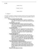 ACC450   W5Assignment.docx  ACC450  Problems Week 5  Grantham University  Problems Week 5  ï‚·   Chapter 9:  9-35. Refer to Exhibit 9.2. What are the major activities involved in generating and recording a sales transaction? What are the major documents g