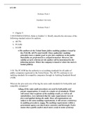 ACC450   W3Assignment.docx  ACC450  Problems Week 3  Grantham University  Problems Week 3  ï‚·   Chapter 5:  5-49 INTERNATIONAL Refer to Exhibit 5.1. Briefly describe the relevance of the following standard setters for auditors.  a.  AICPA b.  PCAOB c.  I