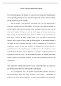 Order MNE23964.docx    Patient Preferences and Decision-Making  Post a brief description of the situation you experienced and explain how incorporating or not incorporating patient preferences and values impacted the outcome of their treatment plan. Be sp