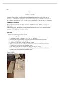 Lab5.docx  Lab 5  Lab 5  Grantham University  The goal of this lab is for Transistor Biasing and to establish a known Q-point in order for the transistor to work efficiently and produce an undistorted output signal. In bipolar transistor circuits, the Q-p