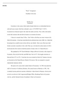 FIN350   W7Assignment.docx  FIN350  Week 7 Assignment Grantham University  Profile of an Economist  Economics is the science which studies human behavior as a relationship between ends and scarce means which have alternative uses. [ CITATION Cha15 l 1