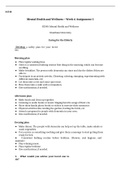 SS340   W6Assignment1.pdf  SS340  Mental Health and Wellness “ Week 6 Assignment 1  SS340: Mental Health and Wellness   Grantham University  Caring for the Elderly   Develop a safety plan for your loved one.  Morning plan  —   Plan regular waking time.  