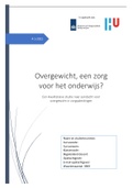 Een kwalitatieve studie naar aandacht voor overgewicht in zorgopleidingen