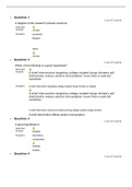 PSY 290 Midterm Quiz_PSY 290 Midterm Exam(Latest Version) Questions and Answers.