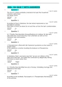 BIBL 104 QUIZ 7 WITH ANSWERS