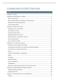 Samenvatting  Communicatiewetenschap (S0A22a)