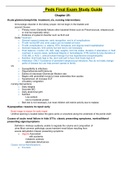 NURS PEDIATRIC - Peds Final Exam Study Guide.