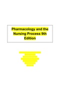 Pharmacology and the Nursing Process 9th Edition