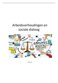 Arbeidsverhoudingen en sociaal dialoog