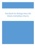 Test Bank for Human Biology 16th Edition by Made