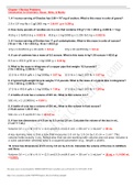 Chapter 1 Review Problems Introduction to Chemistry: Bauer, Birks, & Marks