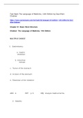 Exam (elaborations) MED MISC 