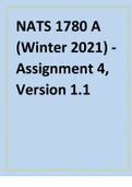 NATS 1780 A WINTER 2021 ASSIGNMENT 4 VERSION 1.1