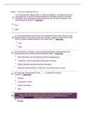 SEJPME II PRE TEST AND POST TEST - SEJPME II Module 3 Pre Test - Joint Force Leadership Post Test QUESTIONS AND ANSWERS TEST BANK