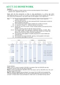 ACCT 212 Week 4 Midterm Exam WITH QUESTIONS AND CORRECT ANSERS ASSURED GRADE A SCORE