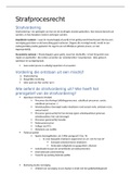 Samenvatting Strafprocesrecht (AP-hogeschool)