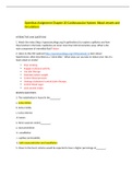 BIO 202 OpenStax Assignment Chapter 20 Cardiovascular System: Blood vessels and Circulations