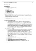 NURSING 340 L NEWBORN SOAP NOTE | 	SUBJECTIVE DATA: 	RF is a 6-week-old newborn male patient presents in mother’s arms...