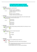 G150/PHA1500 - Module 03 Quiz: The Muscular and Nervous Systems - Rasmussen College. (latest Guide) 20/20 Points