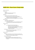 NURS 5343 - Pharm Exam 4 Study Guide.