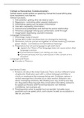 Class notes Introduction to Human Communication (COM1100) 