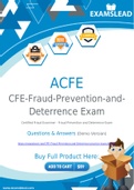 ACFE CFE-Fraud-Prevention-and-Deterrence Dumps - Getting Ready For The ACFE CFE-Fraud-Prevention-and-Deterrence Exam