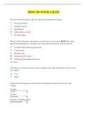 BIOS 256 (A&P 4) WEEK 6 QUIZ / BIOS256 (A&P 4) WEEK 6 QUIZ(LATEST)|ALL ANSWERS VERIFIED,100% CORRECT -Chamberlain College of Nursing