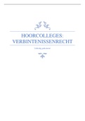 Hoorcolleges: verbintenissenrecht