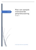 Plan van aanpak motiverende gespreksvoering Kern 5 a/c