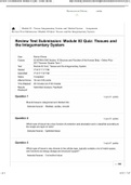 Rasmussen College - G150/PHA 1500 Section 10 Structure and Function of the Human Body – Online Plus- Summer Quarter Term 1: Module 02 - Tissues, Integumentary System, and Skeletal System Assignments. Review Test Submission: Module 02 Quiz: Tissues and the