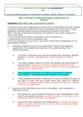 Exam (elaborations) Basic Concepts Of Pathophysiology & Implications For Nursing, Genetic Influence, Intracellular Functions (NURS 3366) 