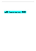 ATI Neurosensory 2021