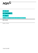 A-level ECONOMICS 7136/2 PAPER 2 National and international economy Mark scheme