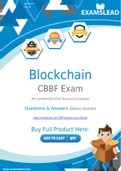 Blockchain CBBF Dumps - Getting Ready For The Blockchain CBBF Exam