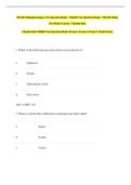 Chamberlain NR283 Test Question Bank (Exam 1, Exam 2, Exam 3, Final Exam)