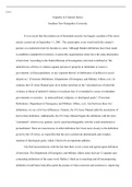 CJ 310 Journal w1.docx  CJ310  Empathy in Criminal Justice  Southern New Hampshire University  It is no secret that the modern era of homeland security was largely a product of the terror attacks carried out on September 11, 2001. The catastrophic event w