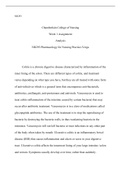 Analysis ColitisVanco.docx  NR293  Chamberlain College of Nursing  Week 1 Assignment   Analysis  NR293 Pharmacology for Nursing Practice-Verga  Colitis is a chronic digestive disease characterized by inflammation of the inner lining of the colon. There ar