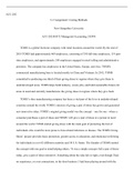 5 3 Assignment  Socially Responsible Practice Recommendations.docx    ACC-202  3-2 Assignment: Costing Methods   New Hampshire University  ACC-202-R4572 Managerial Accounting 21EW4  TOMS is a global footwear company with retail locations around the world.